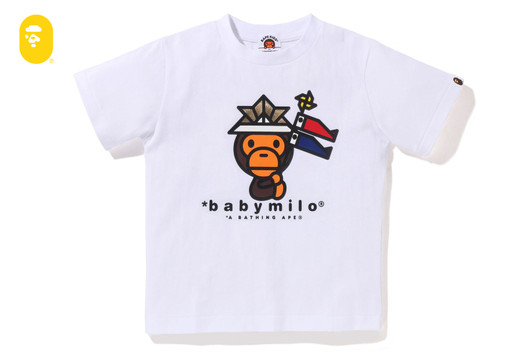 Picture No.1 of BAPE KABUTO BABY MILO TEE 2L20-310-006