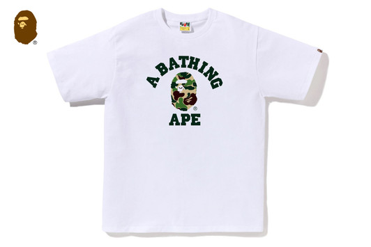 Picture No.1 of BAPE ABC CAMO COLLEGE TEE 1L30-110-005