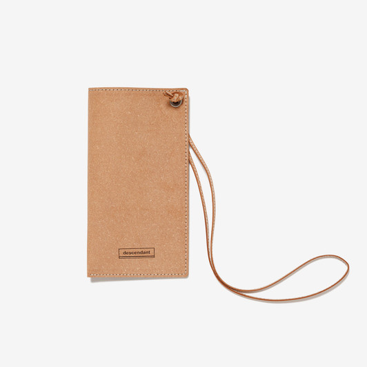 DESCENDANT HANGG WIDE CARD CASE ディセンダント DESCENDANT SS25 HANGG WIDE CARD CASE TAKES HANDS