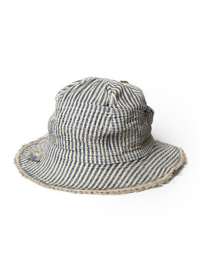 Picture No.1 of KAPITAL 10Oz Hickory Old Man And the Sea HAT (Soft Crush Remake) K2504XH524