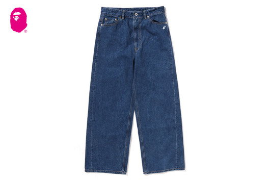 Picture No.1 of BAPE CHAMPION LOGO 12 OZ DENIM PANTS 1L80-250-002