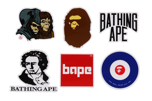 Picture No.1 of BAPE STICKER SET 1L80-182-012