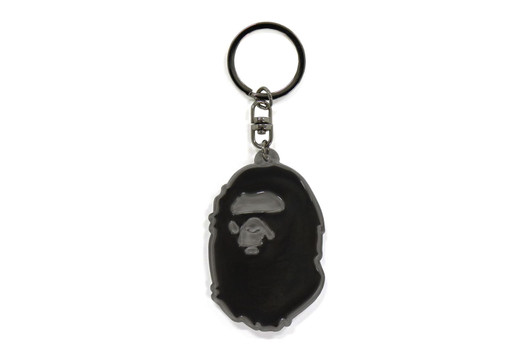 Picture No.1 of BAPE APE HEAD REFLECTIVE KEYCHAIN 1L20-182-013
