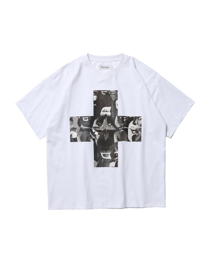 Picture No.1 of Evisen Skateboards SHURIKEN CAPSULE TECH TEE - WHITE 9930162733370