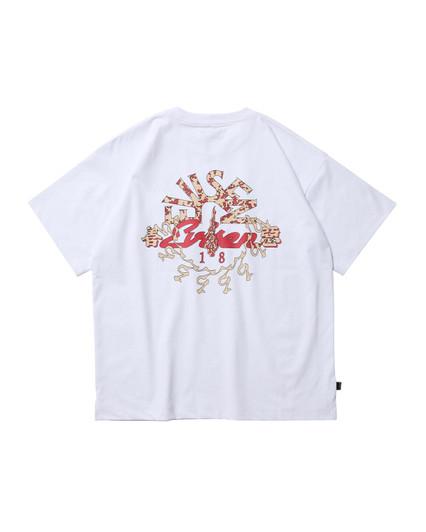 スケートボード evisen skateboards YORYU LOGO SHIRT スケートボード evisen skateboards YORYU LOGO SHIRT ROUND
