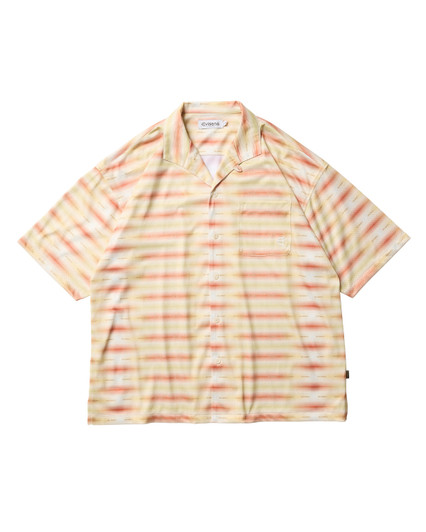 Picture No.1 of Evisen Skateboards BORDER MESH SHIRT - YELLOW 9937216602426