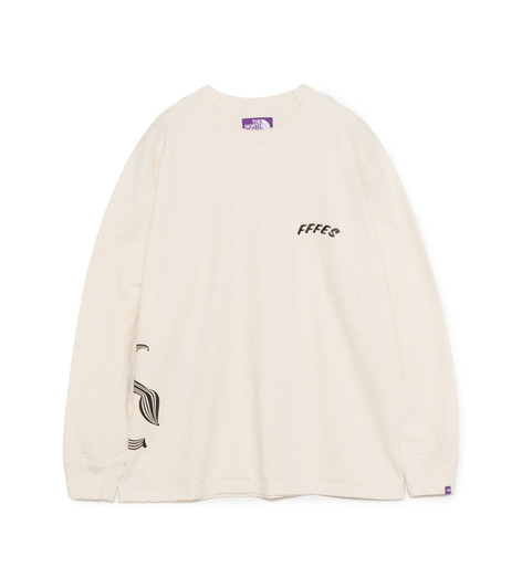 Picture No.1 of THE NORTH FACE PURPLE LABEL THE NORTH FACE Purple Label FFFES Graphic Long Sleeve Tee N25FT016 8195