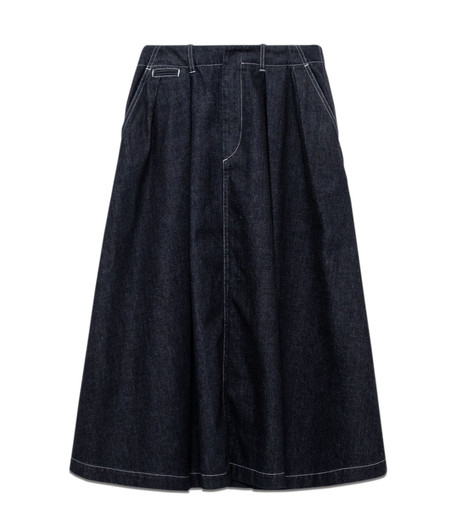 Picture No.1 of nanamica nanamica Denim Skirt S25FE070 8168