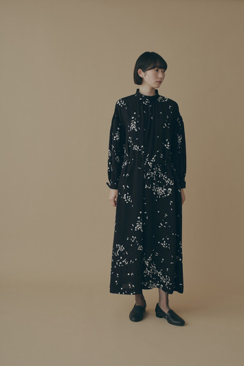 ワンピース mina perhonen lehti Dress 2022aw minä perhonen Dress Online Shop to Worldwide