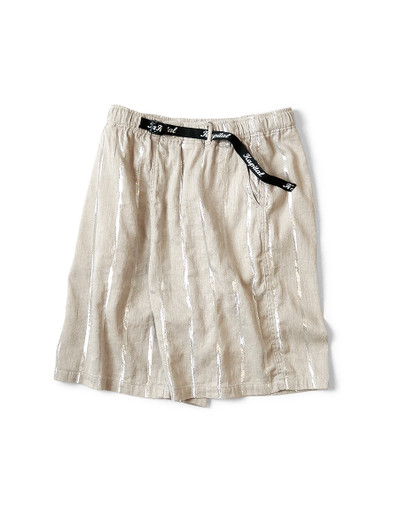 Picture No.1 of KAPITAL Linen Glitter Phillies Stripe Easy Shorts K2304SP114EK-1746SP