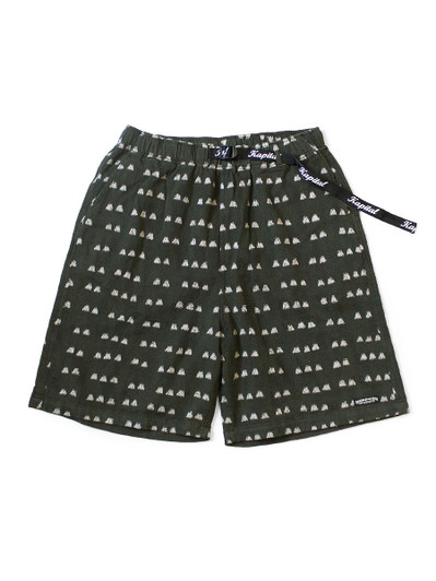 Picture No.1 of KAPITAL Cotton Iris Print Easy Shorts K2505SP201