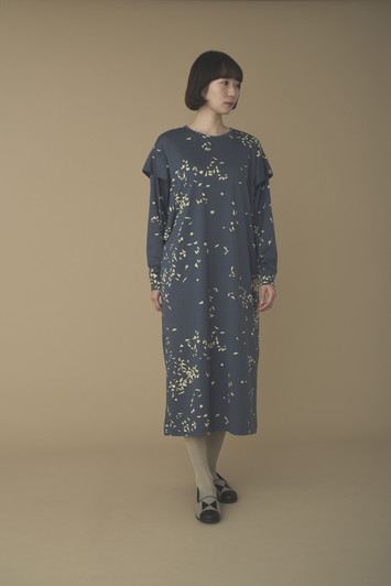 ワンピース mina perhonen lehti Dress 2022aw minä perhonen Dress Online Shop to Worldwide