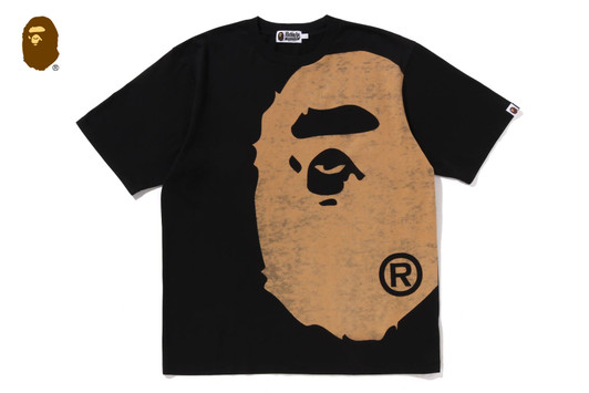 Picture No.1 of BAPE BLEACHED BIG APE HEAD RELAXED FIT TEE 1L80-109-003