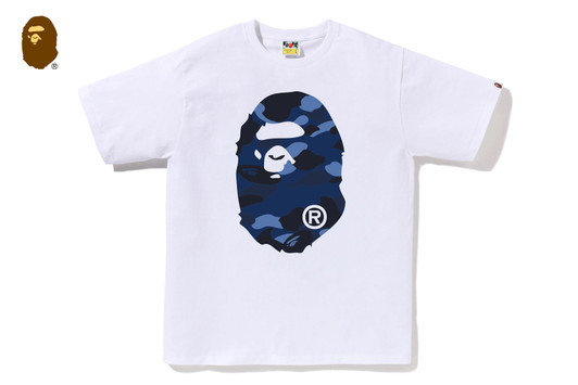 Picture No.1 of BAPE COLOR CAMO BIG APE HEAD TEE 1L80-110-017