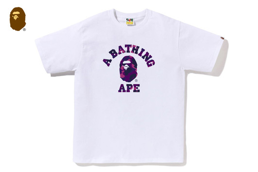 Picture No.1 of BAPE COLOR CAMO COLLEGE TEE 1L80-110-016