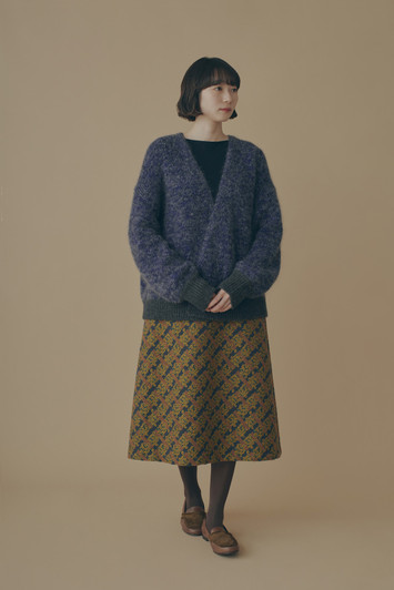 minä perhonen コノメカマン pi0694 navy mix mina perhonen piece bag pi0001 patchwork Tote Bag Navy 5