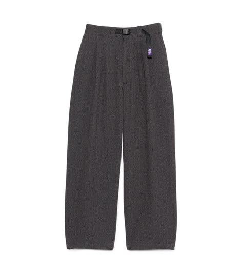 パンツ PurpleLabel Wool Oxford Tuck Field Pants THE NORTH FACE PURPLE LABEL『Polyester Wool Oxford Wide