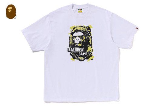 Picture No.1 of BAPE GRAFFITI APE HEAD RELAXED FIT TEE 1L80-110-323