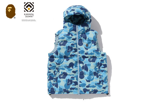 Picture No.1 of BAPE ABC CAMO DOWN VEST 1L80-144-310