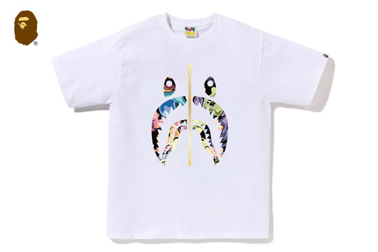 Picture No.1 of BAPE ART CAMO SHARK TEE 1L80-110-037