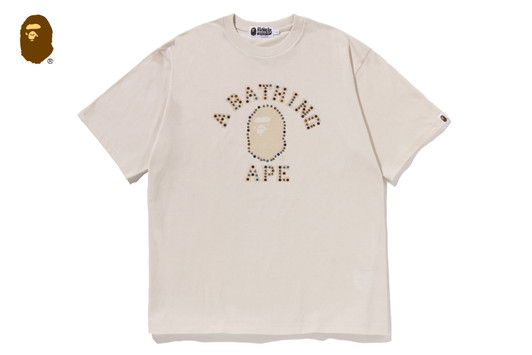 Picture No.1 of BAPE COLOR STONE COLLEGE RELAXED FIT TEE 1L80-109-014