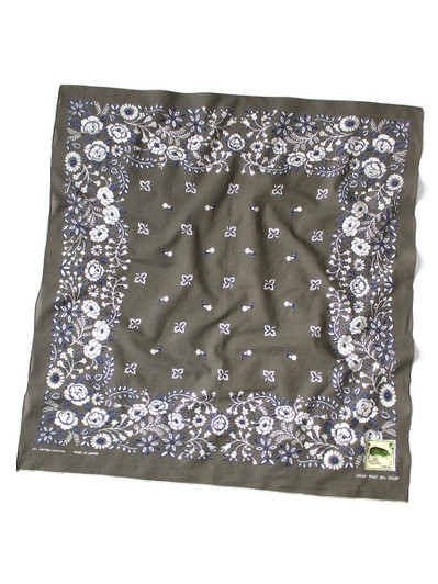 KAPITAL(キャピタル) 真鍮 ステンドグラス バンダナホルダー KAPITAL Accessory Bandana