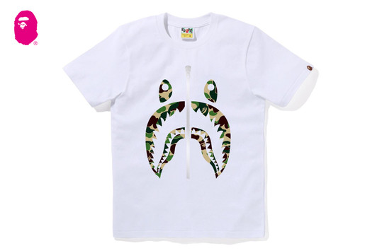 Picture No.1 of BAPE ABC CAMO SHARK TEE 1L80-210-061
