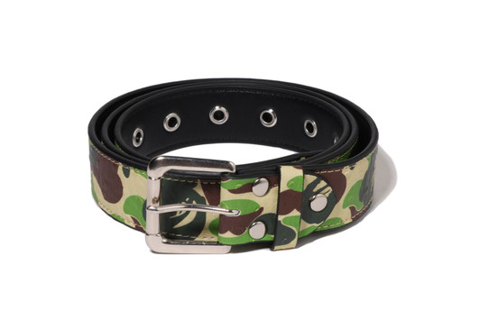 Picture No.1 of BAPE ABC CAMO PU OSTRICH BELT 1L80-188-003