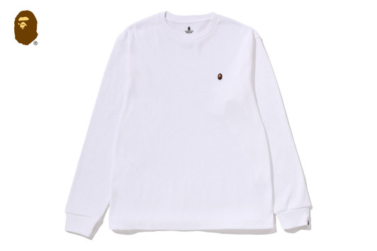 Picture No.1 of BAPE APE HEAD ONE POINT THERMAL LT UNDERWEAR 1L70-183-001