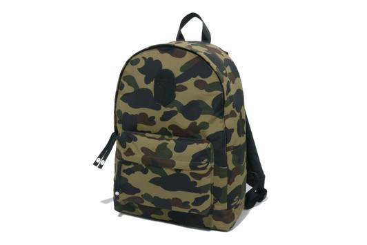 Picture No.1 of BAPE 1ST CAMO APE HEAD PATCH DAYPACK TRAVEL 1L70-189-002