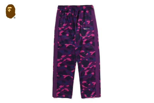 Picture No.1 of BAPE COLOR CAMO METAL LOGO RELAXED FIT TRACK SWEAT PANTS 1L80-152-315