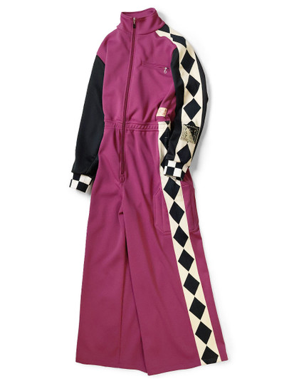 くろっぷ ダブルフェイスクレストブリッジチェックデニム（カジュアルパンツ