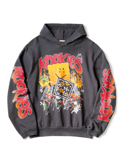 Picture No.1 of KAPITAL Fleece Hooded Sweatshirt (BUSTER PECKISH RAINBOW Ypt) K2410LC100EK-1842LC