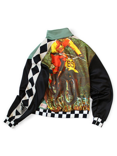 Picture No.1 of KAPITAL Smooth Jersey Cafe Racer Truck Jacket (Motocross Photo pt) K2512LC814