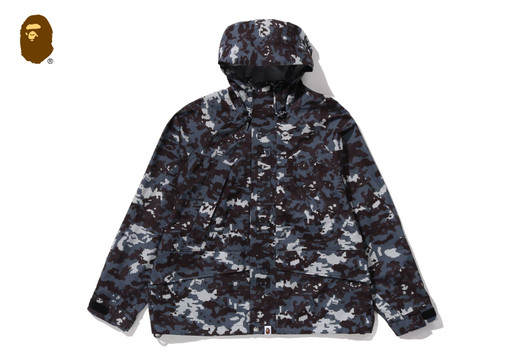 Picture No.1 of BAPE MULTI PIXEL CAMO SNOWBOARD 2 LAYER JACKET 1M30-140-311