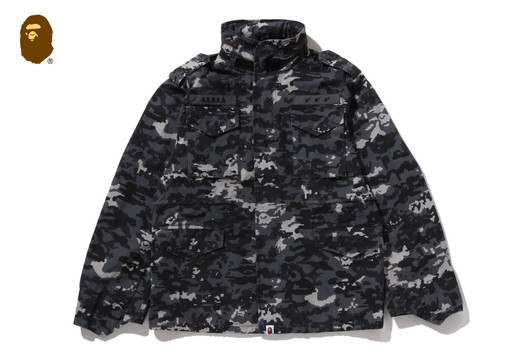 Picture No.1 of BAPE MULTI PIXEL CAMO M-65 JACKET 1M30-140-308
