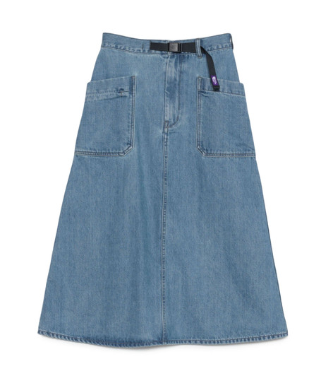 Picture No.1 of THE NORTH FACE PURPLE LABEL THE NORTH FACE Purple Label Denim Field Skirt N25FE070 8615