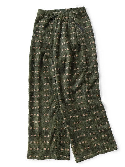 Picture No.1 of KAPITAL Iris Print Fleece Easy Straight Pants K2512LP208