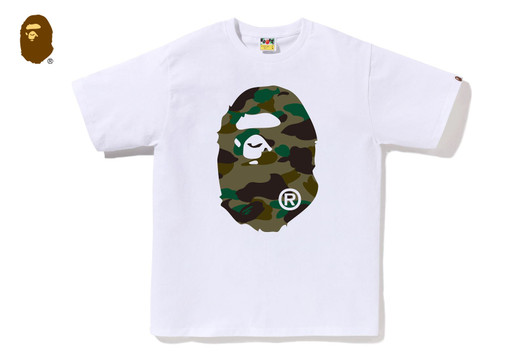 Picture No.1 of BAPE 1ST CAMO BIG APE HEAD TEE 1M30-110-015