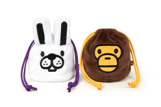Picture No.1 of BAPE BABY MILO DRAWSTRING POUCH AM20-190-301