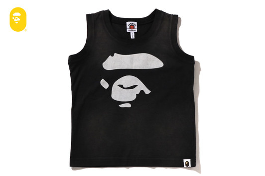 Picture No.1 of BAPE APE FACE WASHED EFFECT TANK TOP 1M30-308-001