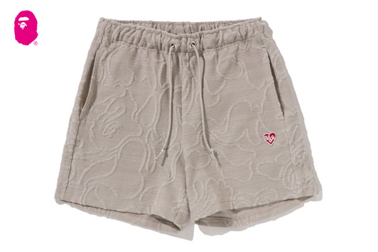 Picture No.1 of BAPE NEON CAMO JACQUARD SWEAT SHORTS 1M30-253-302