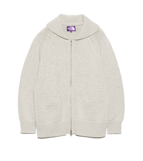 Picture No.1 of THE NORTH FACE PURPLE LABEL THE NORTH FACE Purple Label Tape Yarn Field Sweater N26SJ022 8541