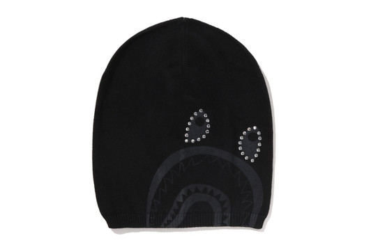 Picture No.1 of BAPE CRYSTAL SHARK KNIT CAP 1M30-181-011