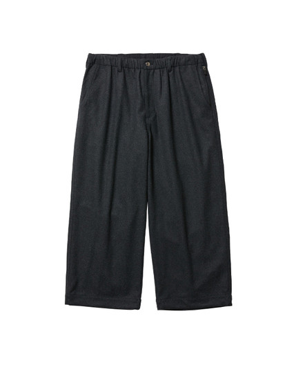 Picture No.1 of Evisen Skateboards 2-WAY WOOL WIDE PANTS - CHARCOAL 10074939064634
