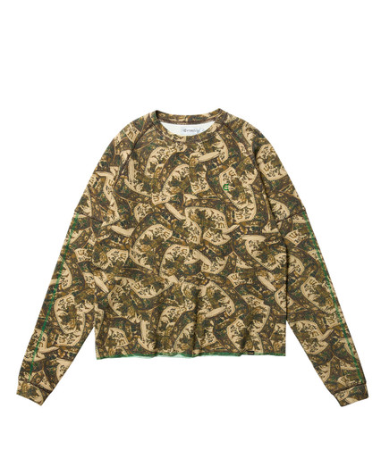 Picture No.1 of Evisen Skateboards VASE THERMAL LS TEE - ECRU 10033335796026