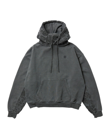 Picture No.1 of Evisen Skateboards DELUXE x EVISEN BOTANIC HOODIE - BLACK 10198096412986