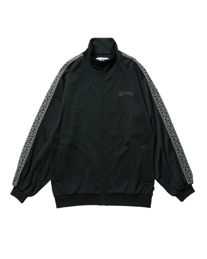 Picture No.1 of Evisen Skateboards E LOGO TRACK JACKET - BLACK 10065917968698
