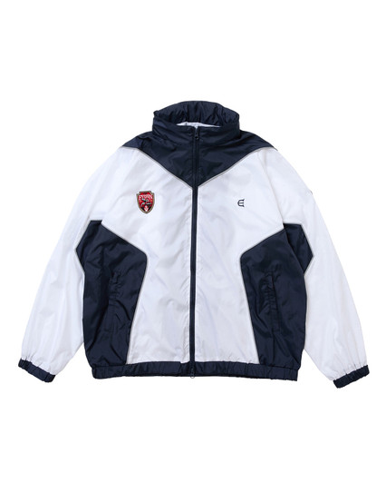 Picture No.1 of Evisen Skateboards EX-TRACK JACKET - NAVY/WHITE 10180406903098
