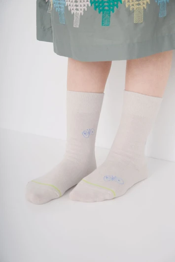 Picture No.1 of minä perhonen choucho Socks BP8080P